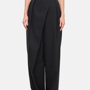 Loewe Pants Woman Black Women