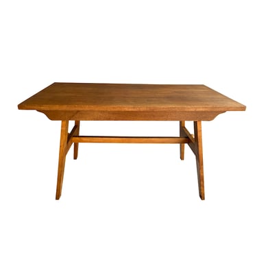 Reconstruction Style Dining Table, Rene Gabriel, 1940-50