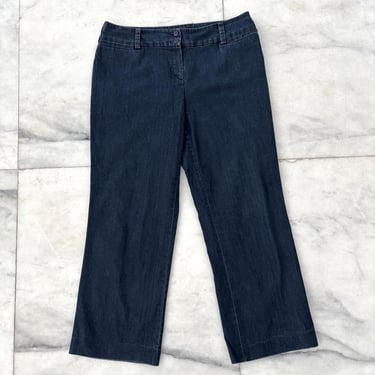 Vintage Focus 2000 Bootcut Jeans Mid Rise Dark Wash Women’s 14 Short See Below 