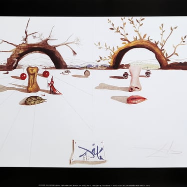 Salvador Dali, Patient Lovers, Poster 