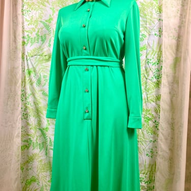 1970's Hostess Leisure Dress with Sparkly Buttons