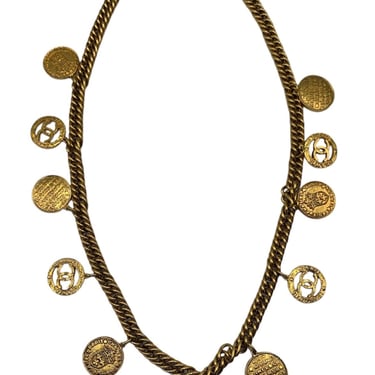 Chanel 1980s  Charm Necklace