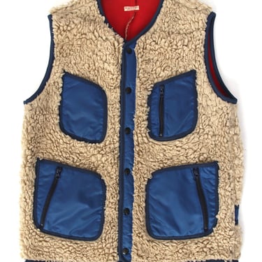 Kapital Shearling Pockets Vest