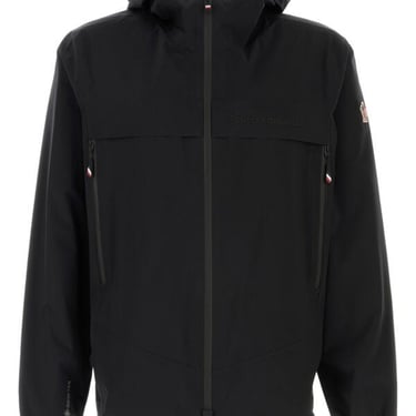 Moncler Grenoble Men Black Nylon Shipton Windbreaker