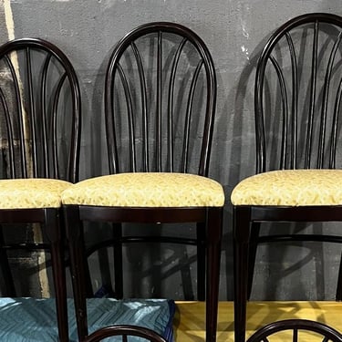 Hoop back chairs. 2 available. 17” x 17” x 34” seat height 17.5” 
