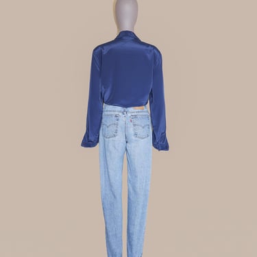 Vintage 90s Levis 550 Red Tab Relax Fit Tapered Leg Blue Jeans Size W29 L32 Fall Holiday Casual Denim Jeans High Waisted Denim Mom Jeans 
