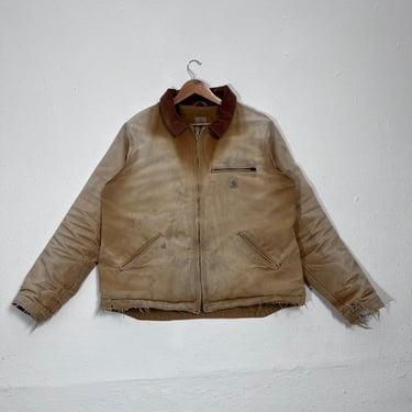 Vintage Khaki Detroit Carhartt Jacket Sz. XL