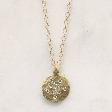 Victoria Cunningham | Small Diamond Splash Necklace