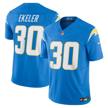 Men's Nike Austin Ekeler Powder Blue Los Angeles Chargers Vapor F.U.S.E. Limited Jersey