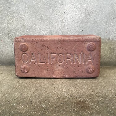100 year old Highway Brick Paver "California"