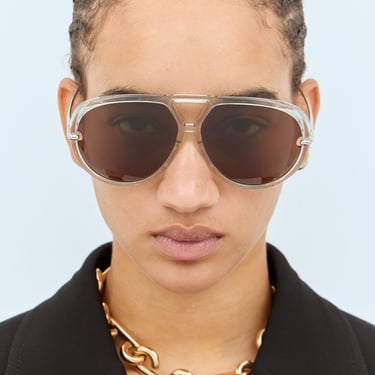 Bottega Veneta Women Drop Aviator Sunglasses