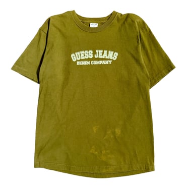 Vintage Guess Jeans T-Shirt - Green (M)