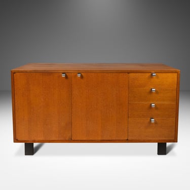 Mid-Century Modern Credenza / Cabinet in Oak by George Nelson for Herman Miller, USA, c. 1950's 