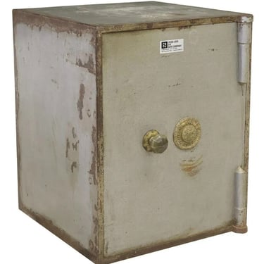 Antique Safe, Steel, English Chatwood's Patent Fireproof, Gilt, Early 1900s!!