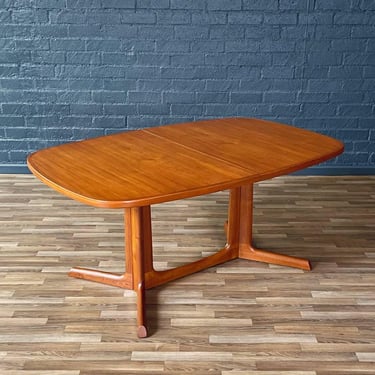 Expanding Mid-Century Danish Modern Teak Dining Table by Gudme, c.1960’s 