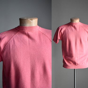 1970s Pink Short Sleeve Raglan 