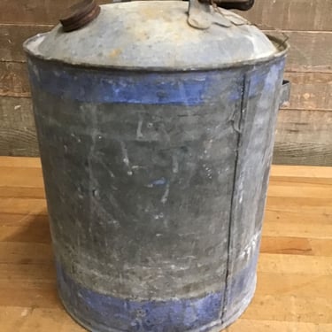 Vintage Galvanized Kerosene Can (Tacoma)