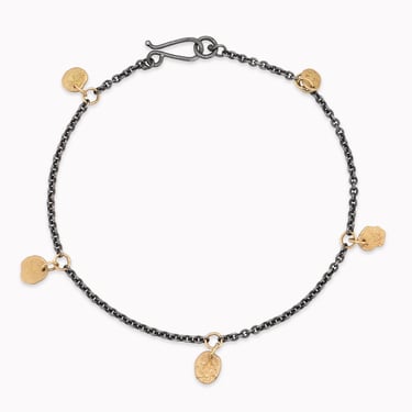 Stationary Kelp Disc Chain Bracelet