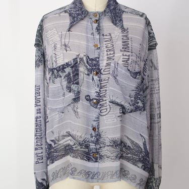 1986 Jean Paul Gaultier Pour Gibo Savana Shirt