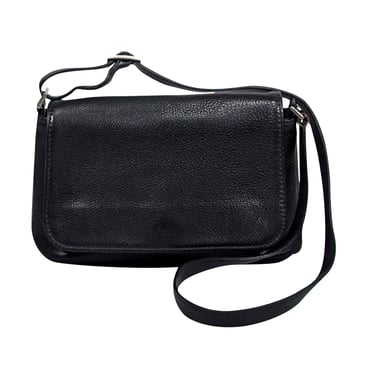 Coach - Black Pebbled Leather Vintage Shoulder Bag