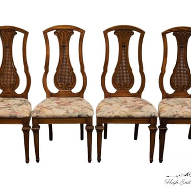 Set of 4 THOMASVILLE Bardini Collection Italian Neoclassical Tuscan Style Dining Side Chairs 40821-821-822 