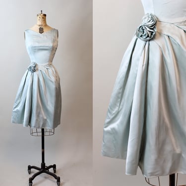 1950s SUZY PERETTE silk sarong dress small | new fall 