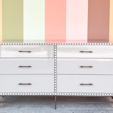 Modern Nailhead Dresser