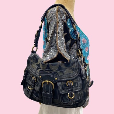Vintage Coach Bag Retro 1990s Ergo Legacy + 9920 + Black + Vintage Coach Bag Retro 1990s Ergo Legacy + 9920 + Black +