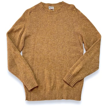 Vintage 1960s ALAN PAINE Shetland Wool Sweater ~ size 40 / M ~ Preppy / Ivy League / Trad 
