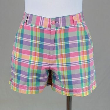 90s Ralph Lauren Plaid Shorts - 25