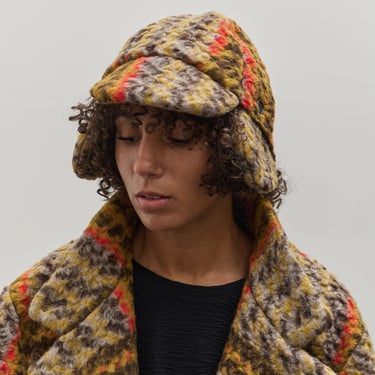 Henrik Vibskov Floppy Hat, Multi-Colored Checks