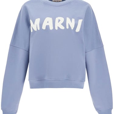 Marni Crewneck Sweatshirt With Logo Women