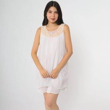 1940s Slip Dress Pink Negligee Silk Satin Lingerie | Shop