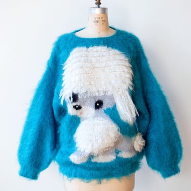 Mohair Poodle Sweater | Ann Arundel 