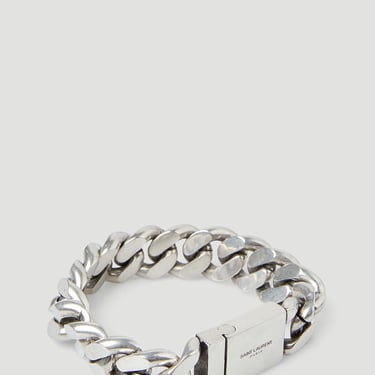 Saint Laurent Men Curb Chain Bracelet