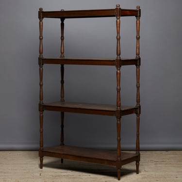 19th Century Dutch Colonial Etagere from Jakarta