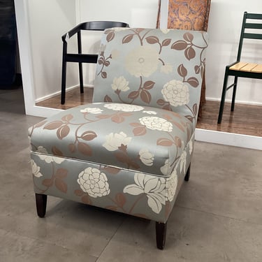 Floral Accent Chair