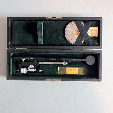 Vintage Bowen & Company Planimeter Model 250A No. 154 with Original Box 