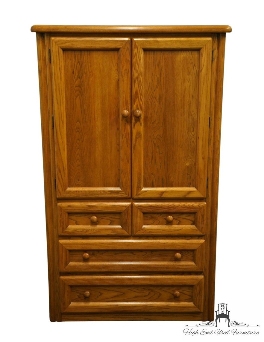 THOMASVILLE FURNITURE Forest Oaks Collection 40" Door Chest / Armoire 43011340 High End Used