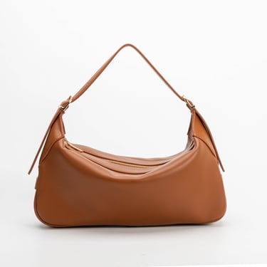 Nicolette Saddle Recycled Vegan Shoulder Bag Pre-Order 10/30