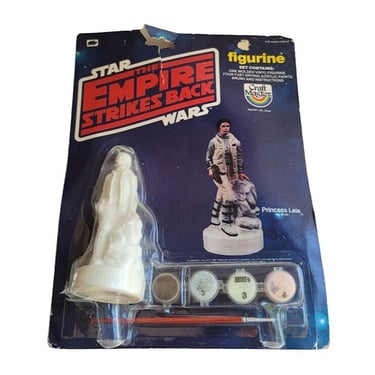 1980 Star Wars Empire Strikes Back Paint By Number Figurine Princess Leia M23 