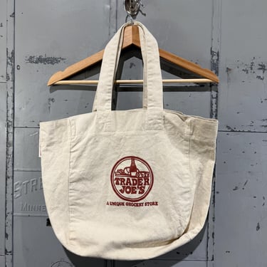 Classic Trader Joe's Tote Bag - Vintage American Traditional Canvas Design 