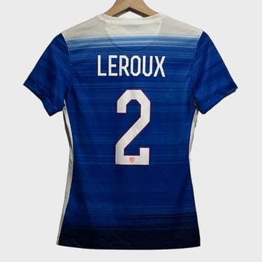 2015 Sidney Leroux USWNT US Soccer Away Jersey Women’s XS