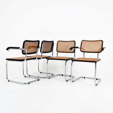 Dining Chairs Style B32 by Marcel Breuer Set of 4 