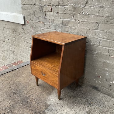 MCM Walnut Nightstand