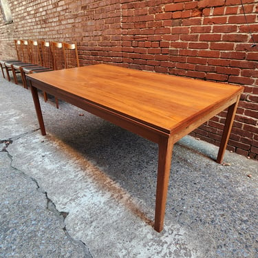 Extra Large Danish Teak Expandable Table