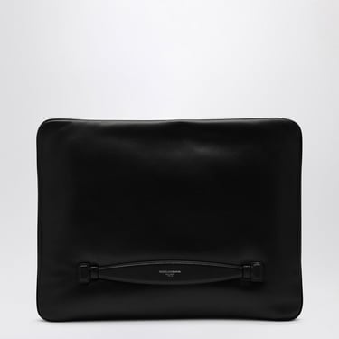 Dolce&Gabbana Black Nappa Leather Handbag Men