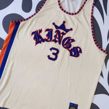 Vintage Stall & Dean Kings Basketball Sports Jersey 