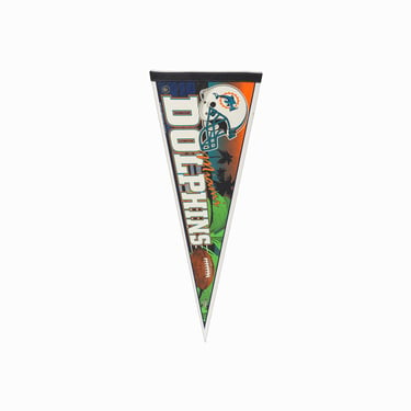 Miami Dolphins NFL Pennant Vintage Felt 