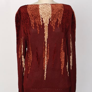 Paca Chenille Intarsia Sweater